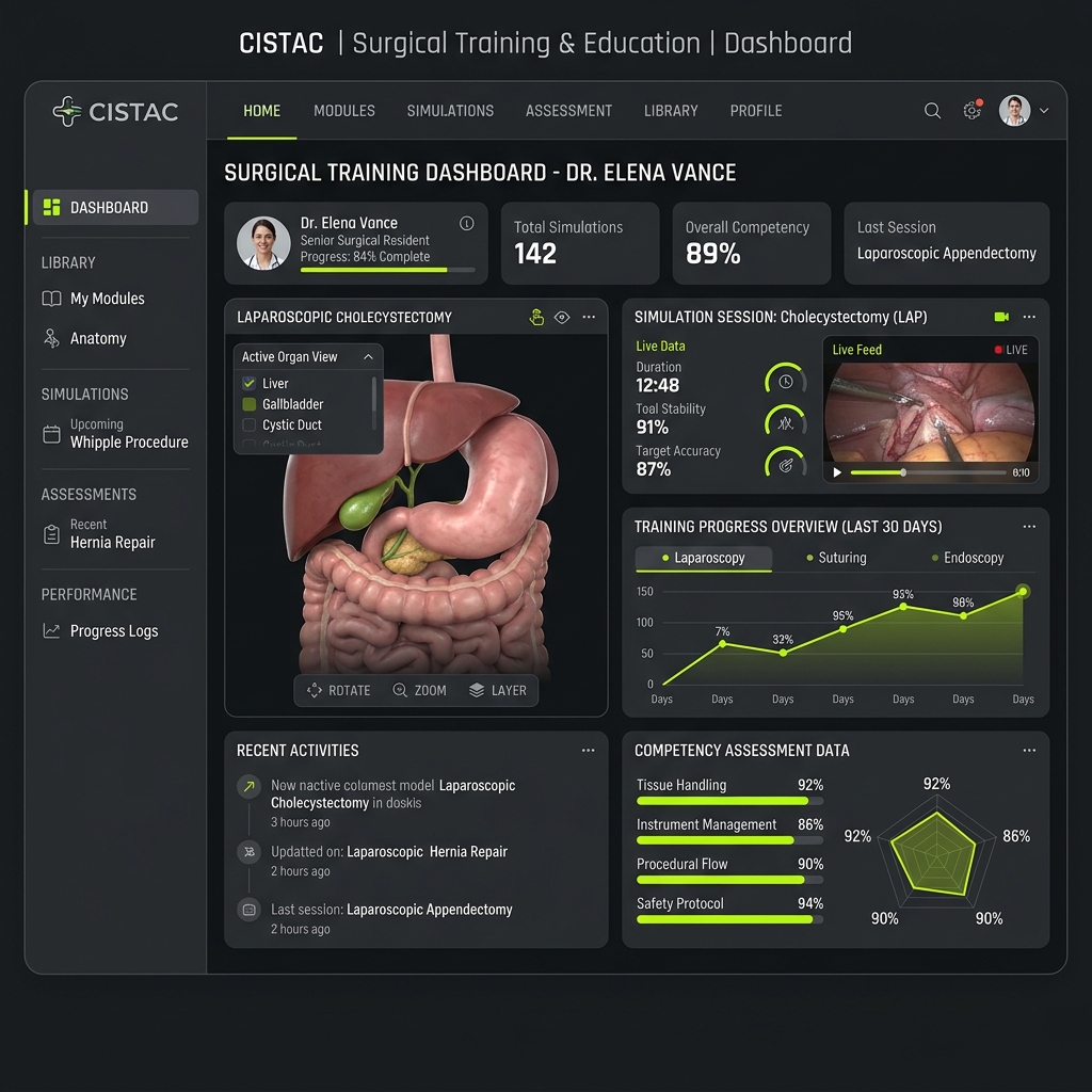 CISTAC project screenshot