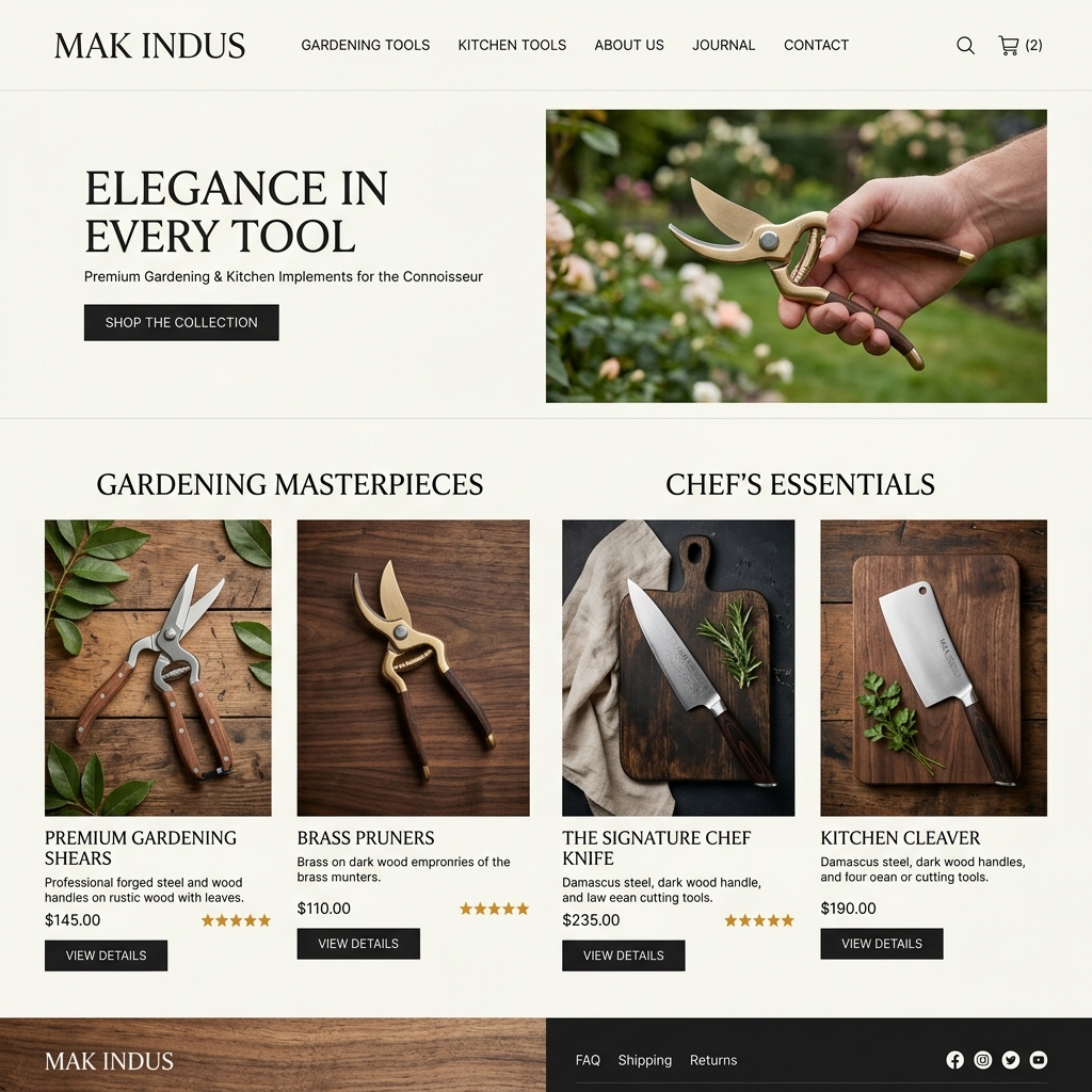 Mak Indus project screenshot