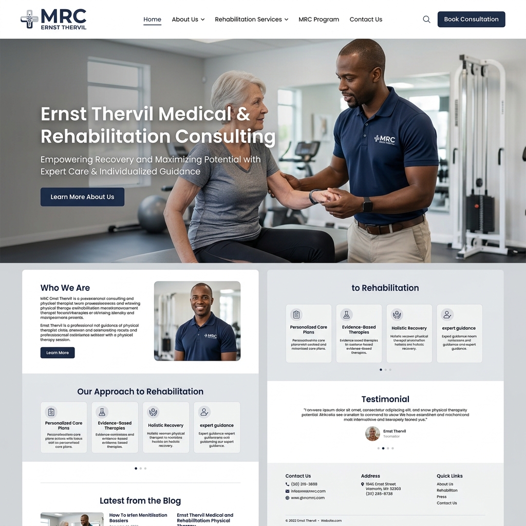 MRC Ernst Thervil project screenshot