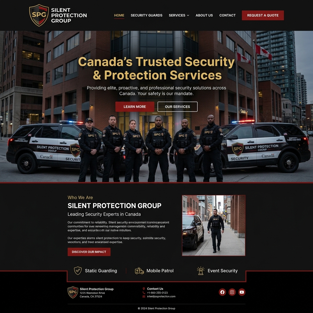 Silent Protection Group project screenshot