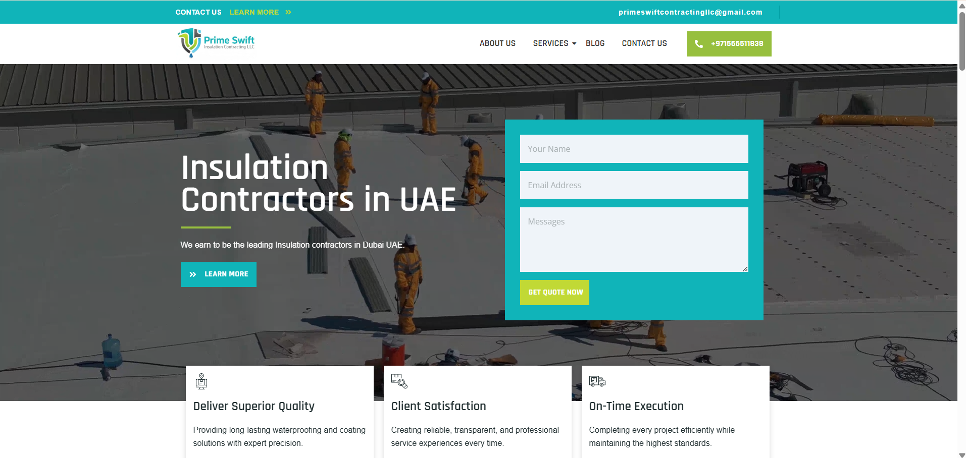 PrimeSwift UAE project screenshot
